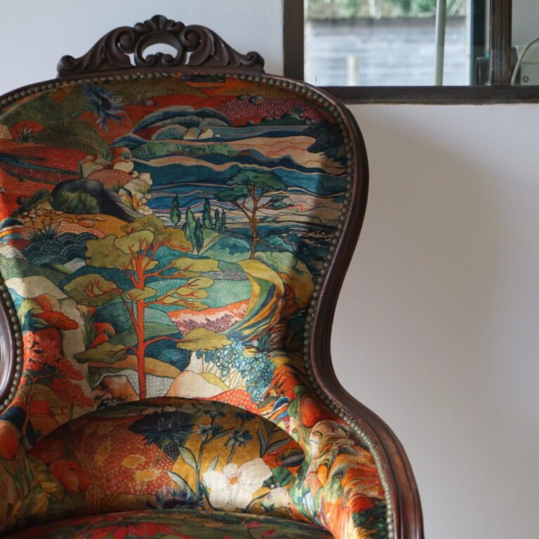 CHAUFFEUSE Restauration d’une chauffeuse Louis Philippe